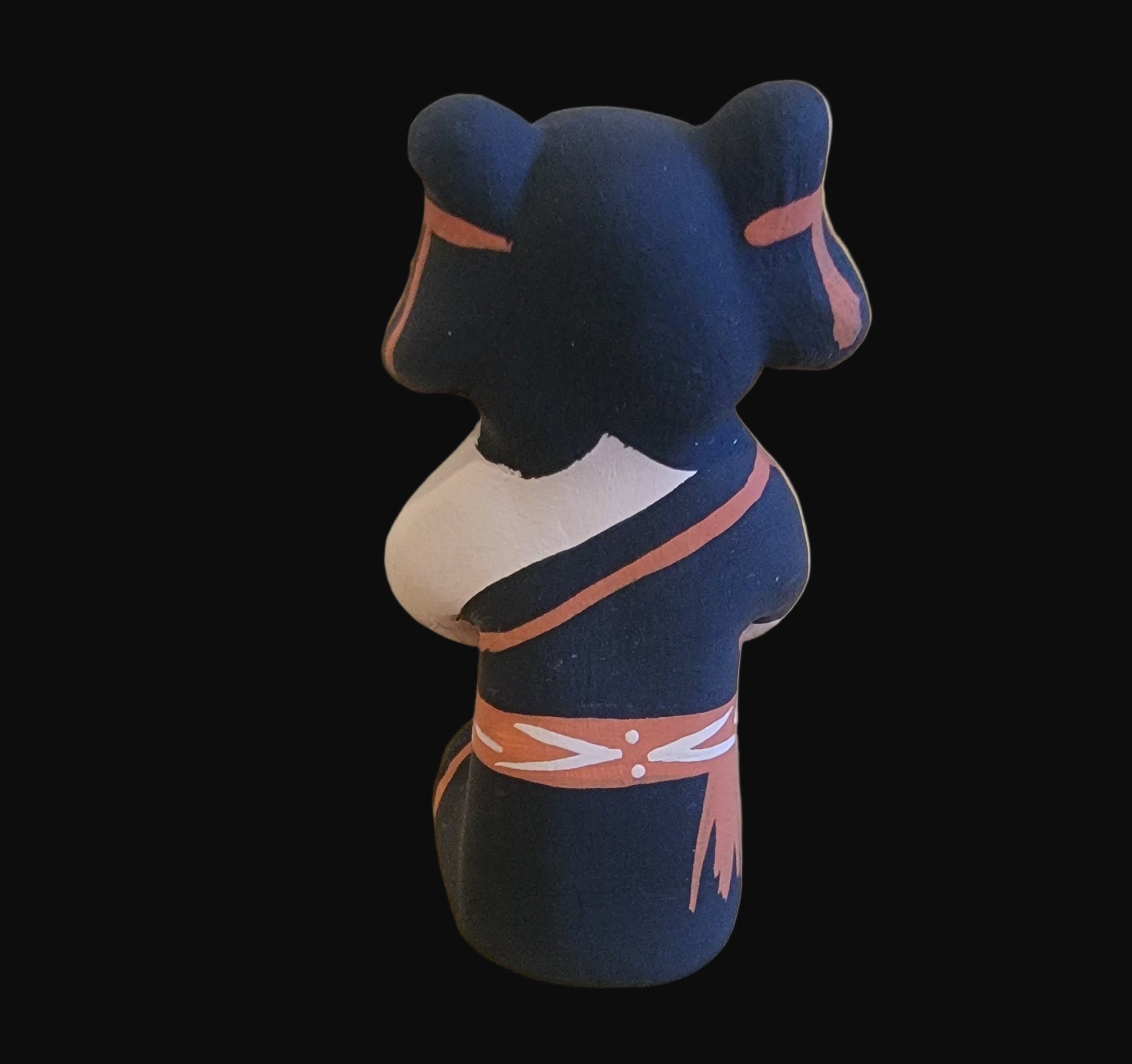 Cochiti Pueblo Storyteller w/One Baby Pueblo Pottery