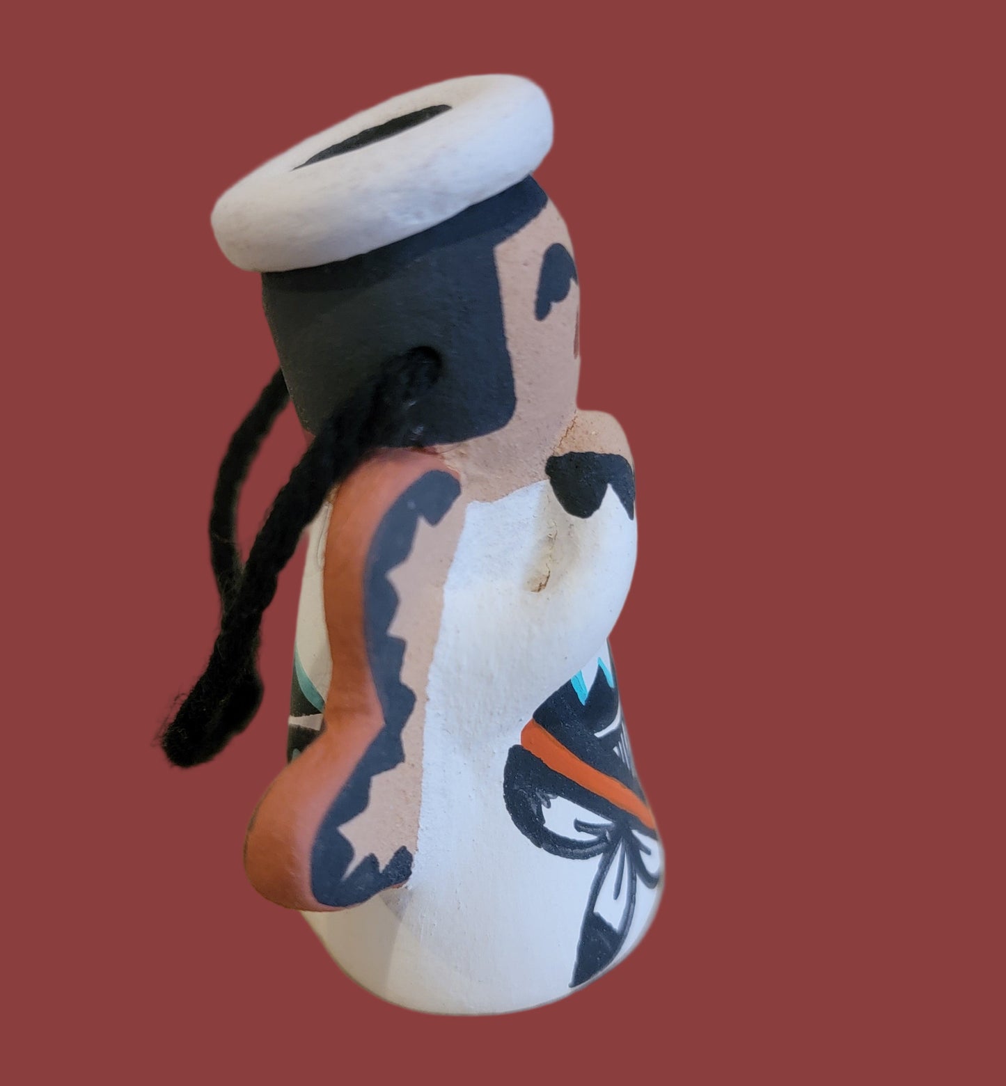 Holiday Angel Jemez Pueblo Pottery Ornament