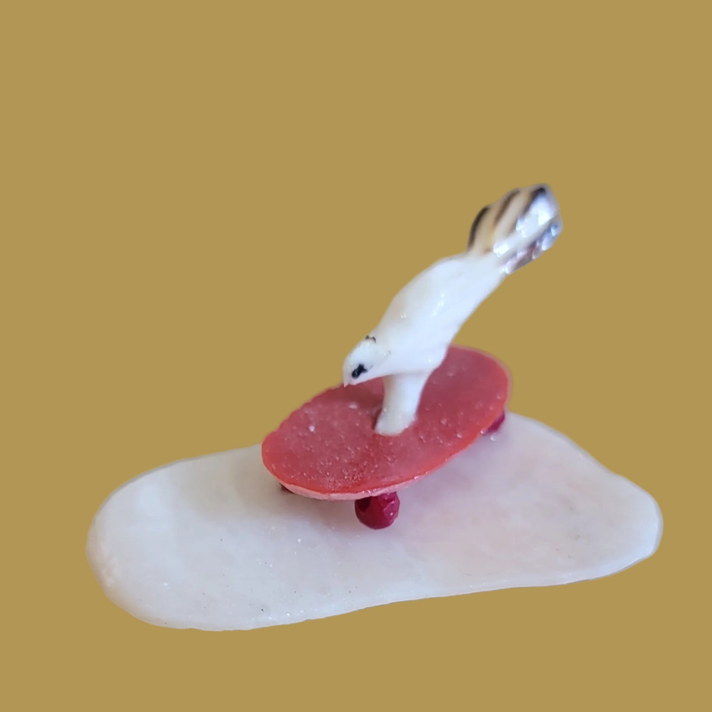 Mini Skateboarding Roadrunner Zuni Fetish