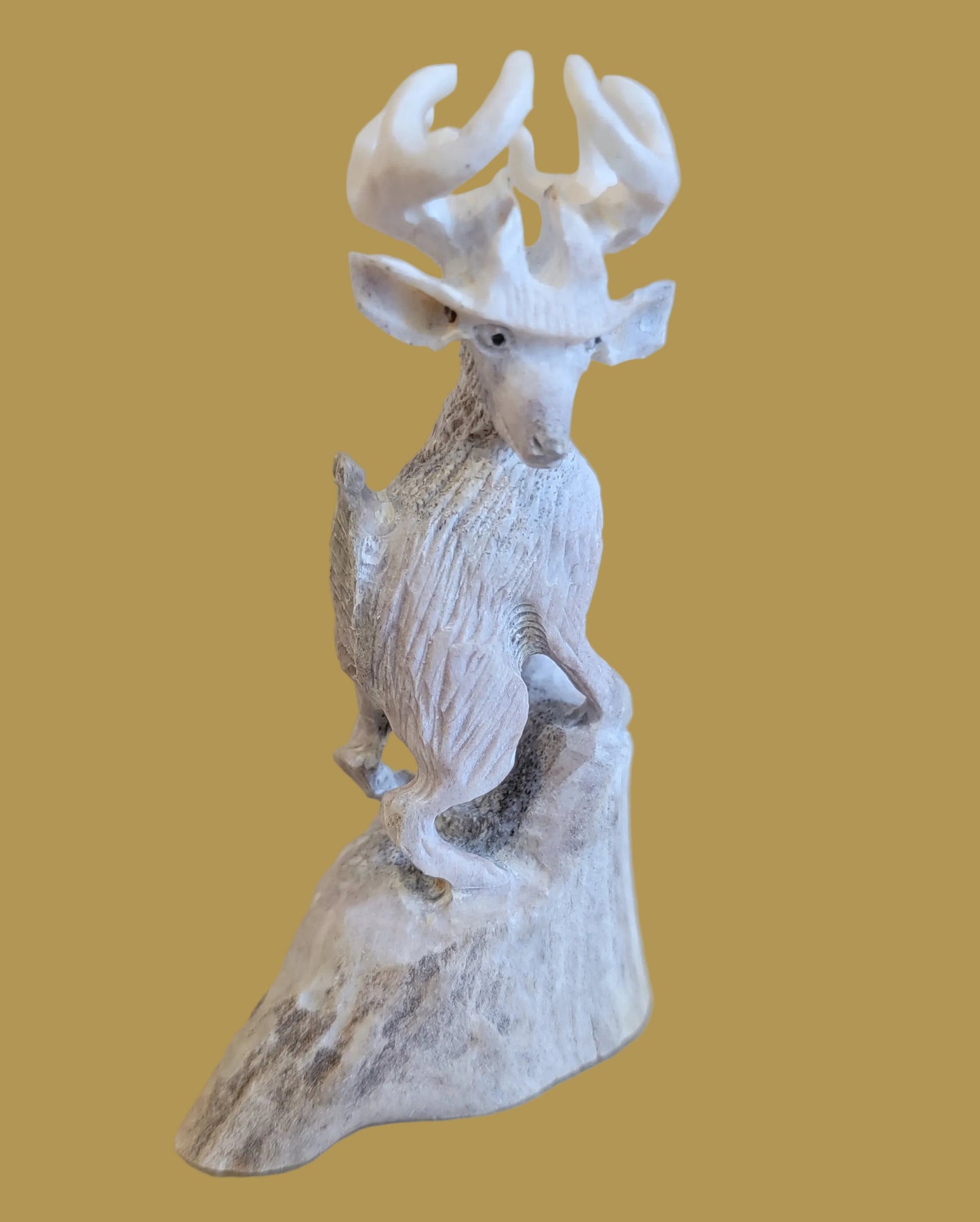 Proud Antler Buck/Deer Zuni Fetish