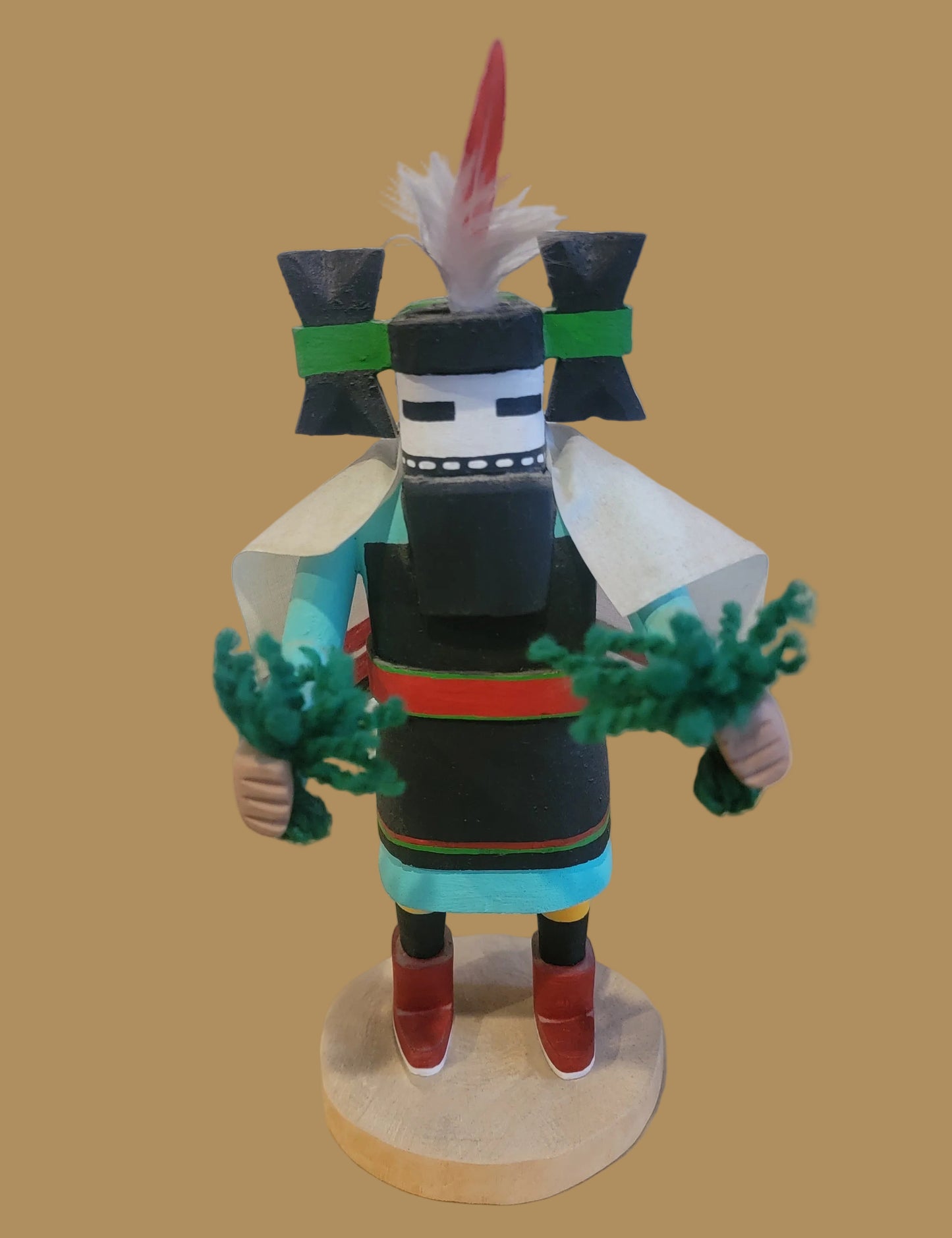 Zuni Long Haired Rain Dancer Kachina