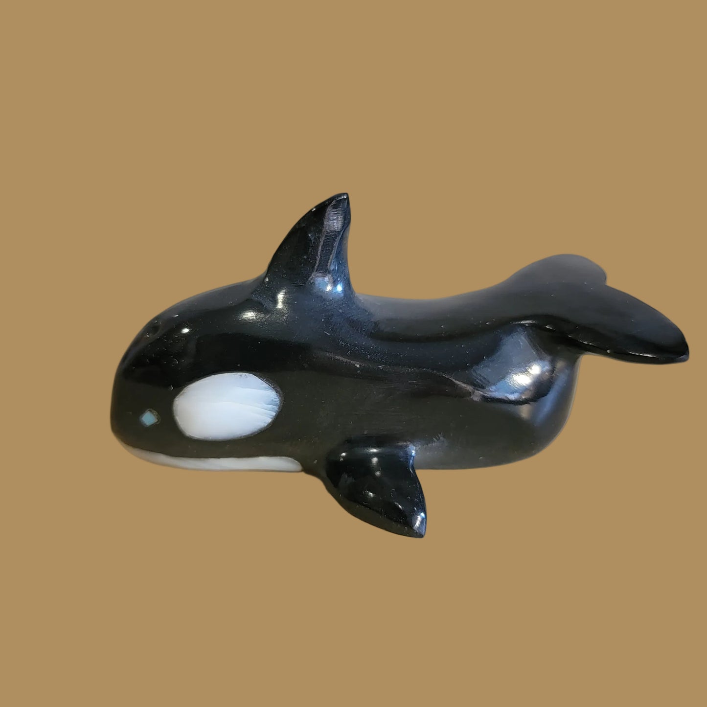 ORCA Whale Zuni Fetish
