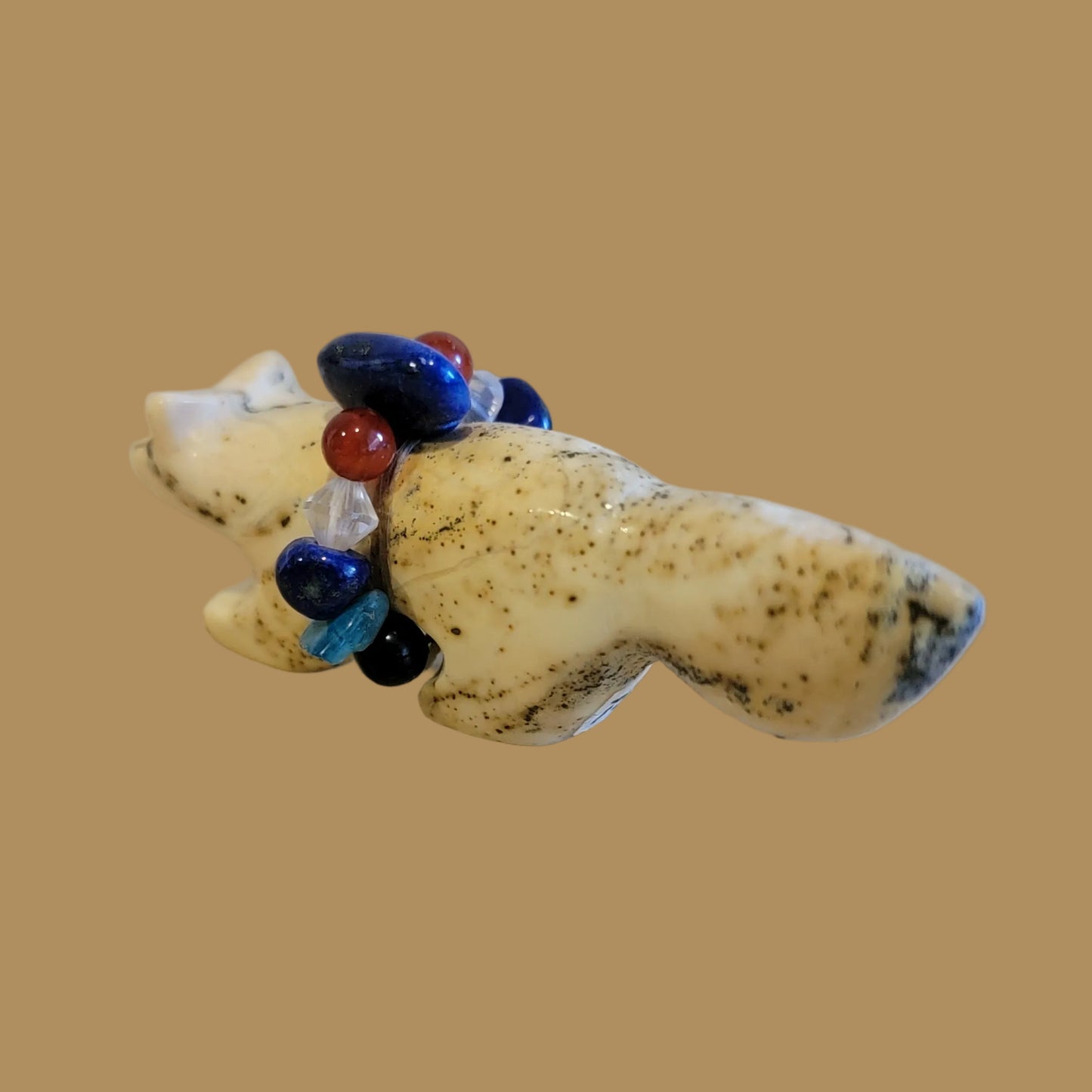 Fancy Fox on the Run Zuni Fetish