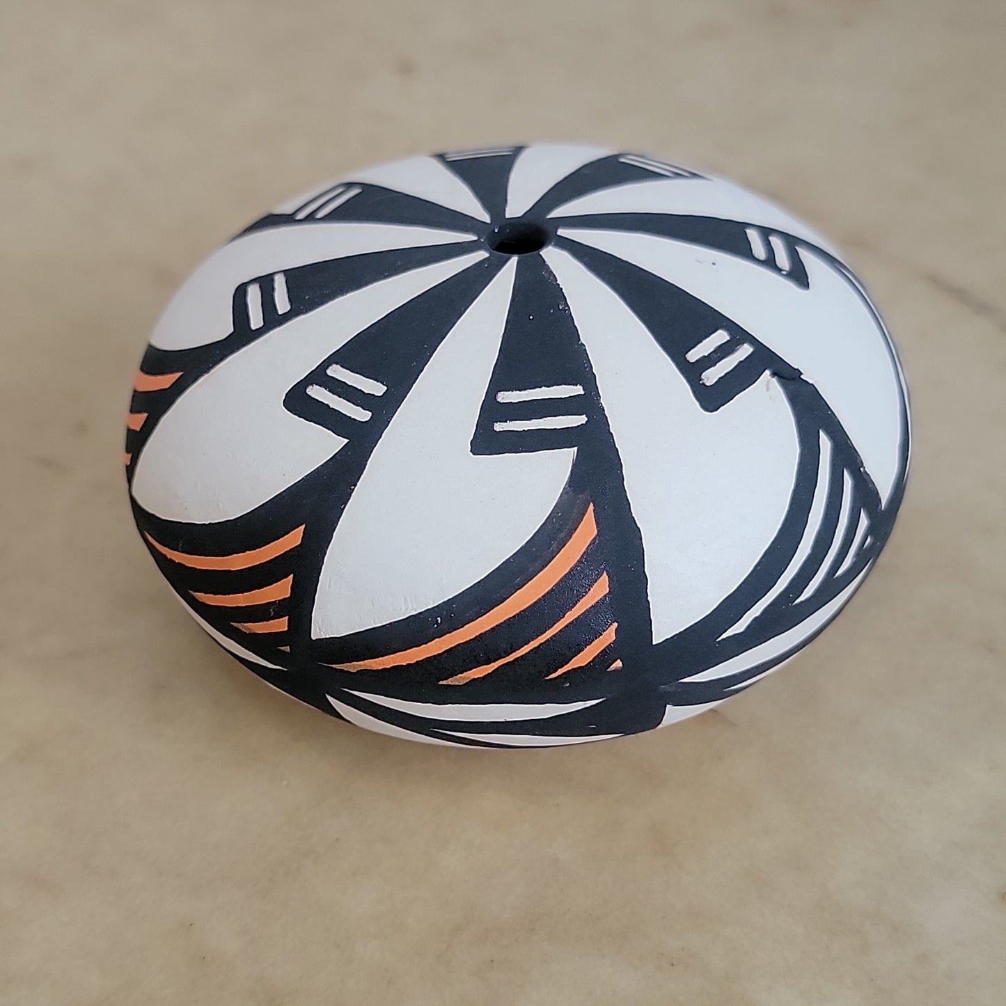 Acoma Potter Mary Antonio Pueblo Pottery Seedbowl