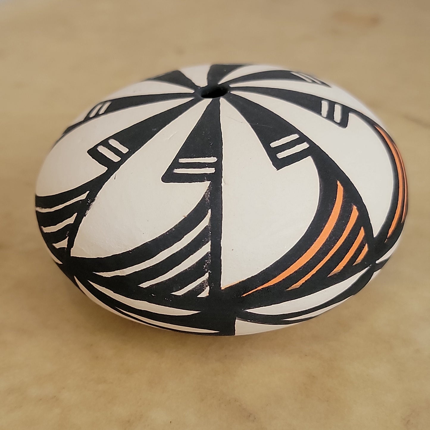 Acoma Potter Mary Antonio Pueblo Pottery Seedbowl