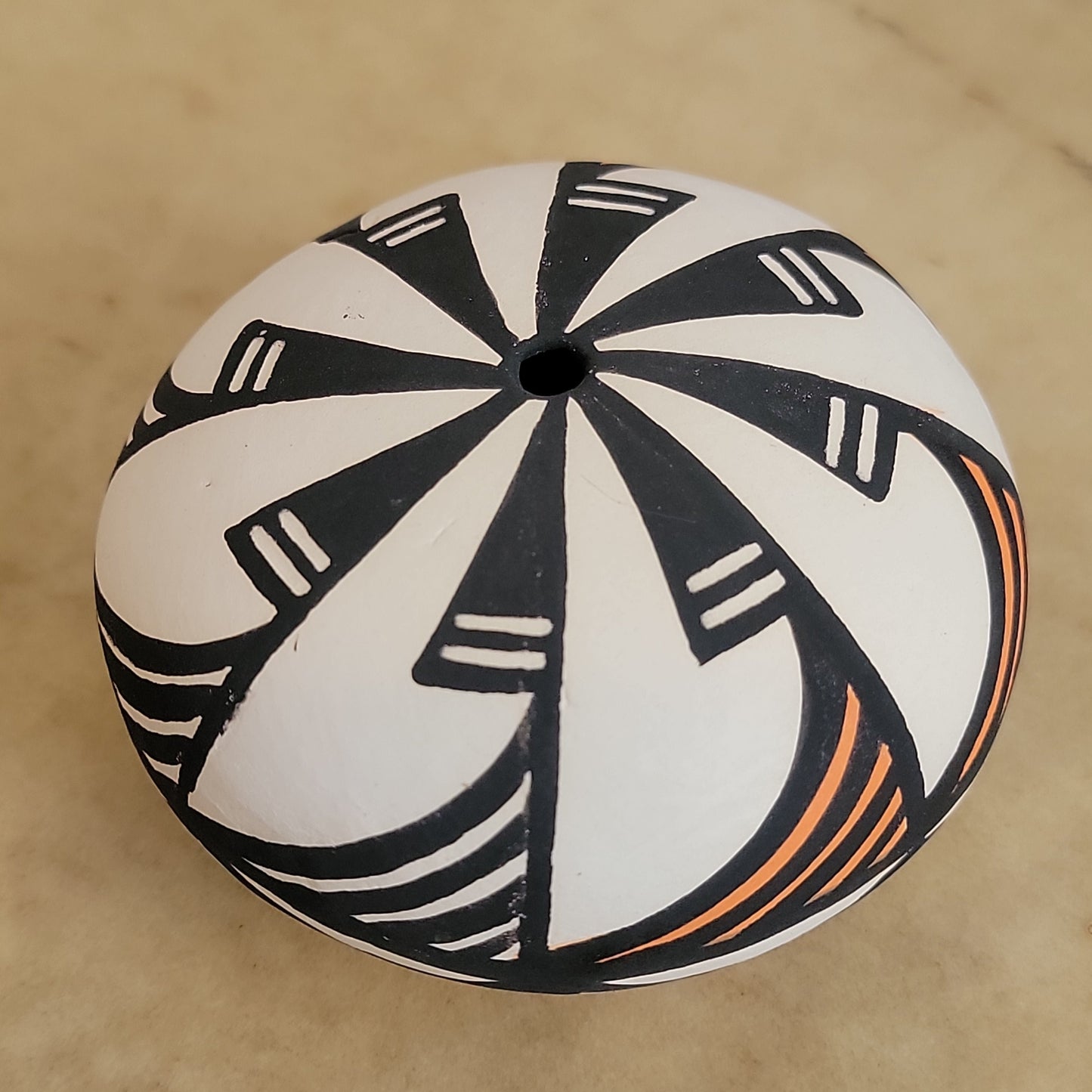 Acoma Potter Mary Antonio Pueblo Pottery Seedbowl