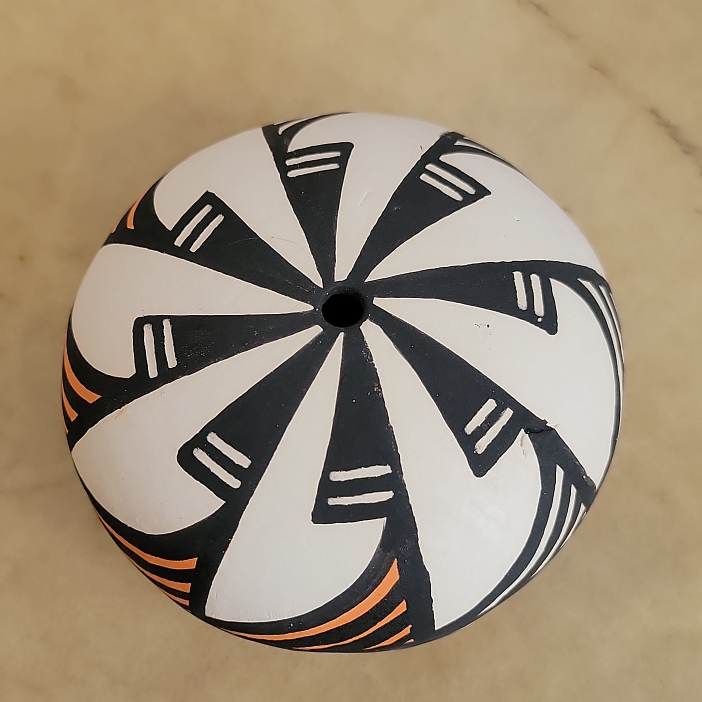 Acoma Potter Mary Antonio Pueblo Pottery Seedbowl