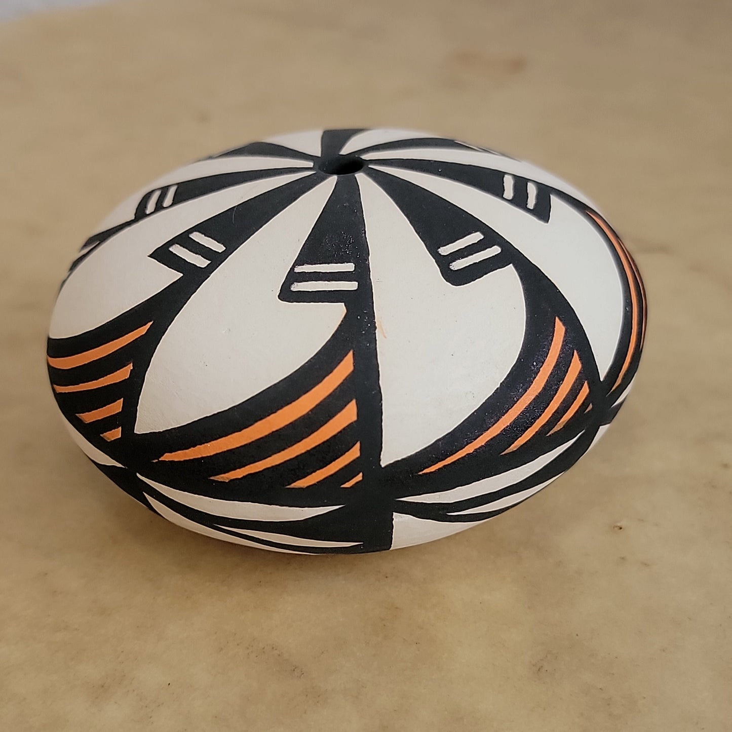 Acoma Potter Mary Antonio Pueblo Pottery Seedbowl
