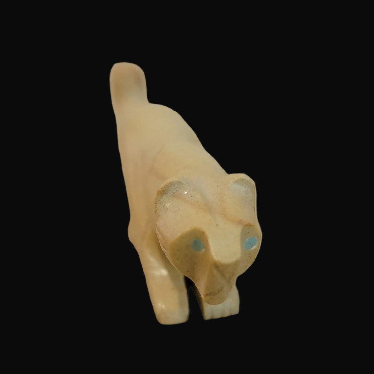 Jasper Mountain Lion on the Run Zuni Fetish