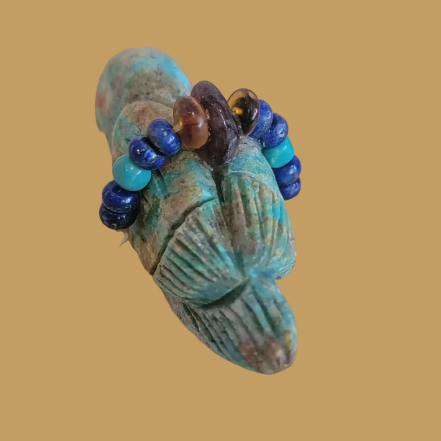 Campo Frio Turquoise Songbird/ Messenger Bird Zuni Fetish