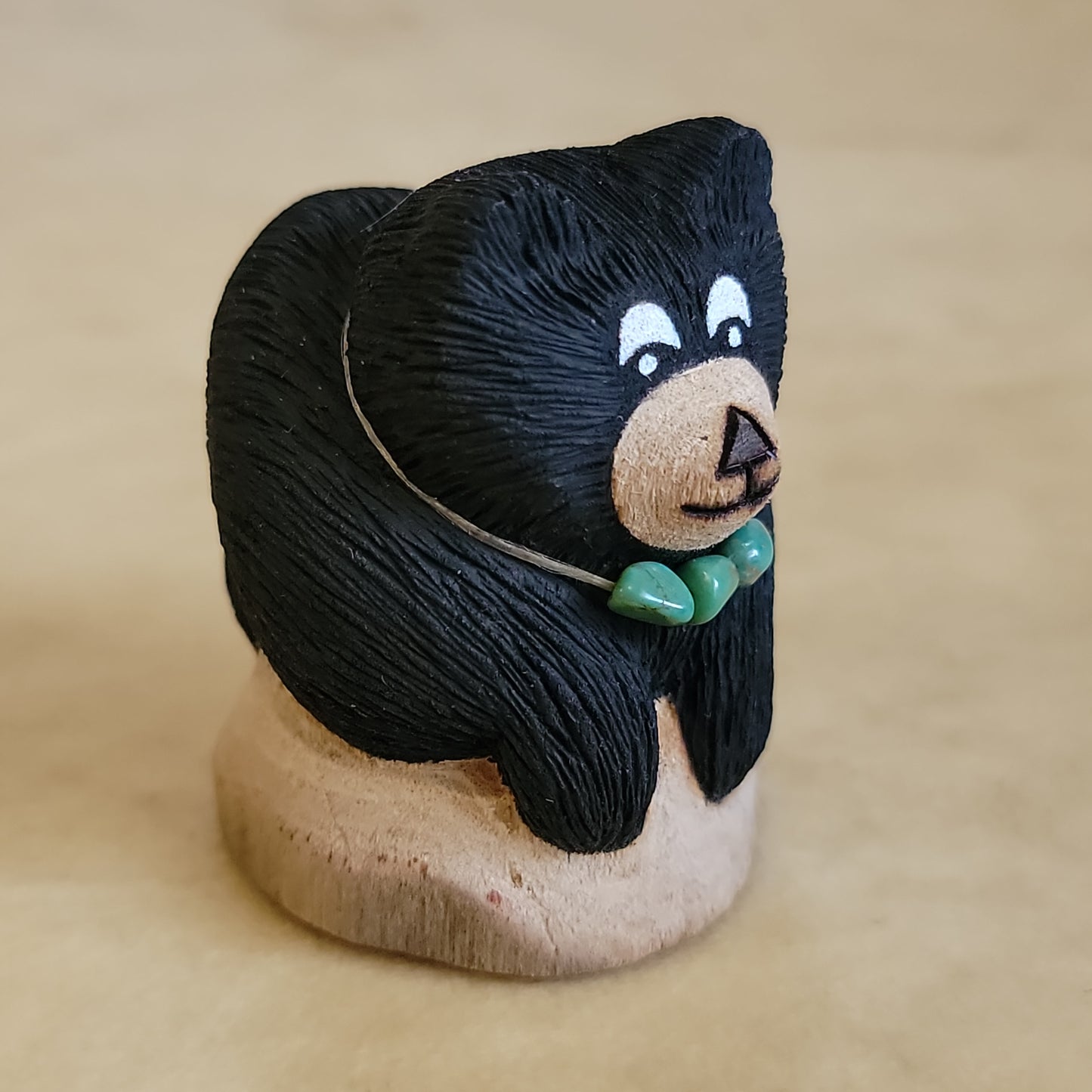 Elise Westika Cottonwood Root Bear Zuni Fetish/ Folk Art