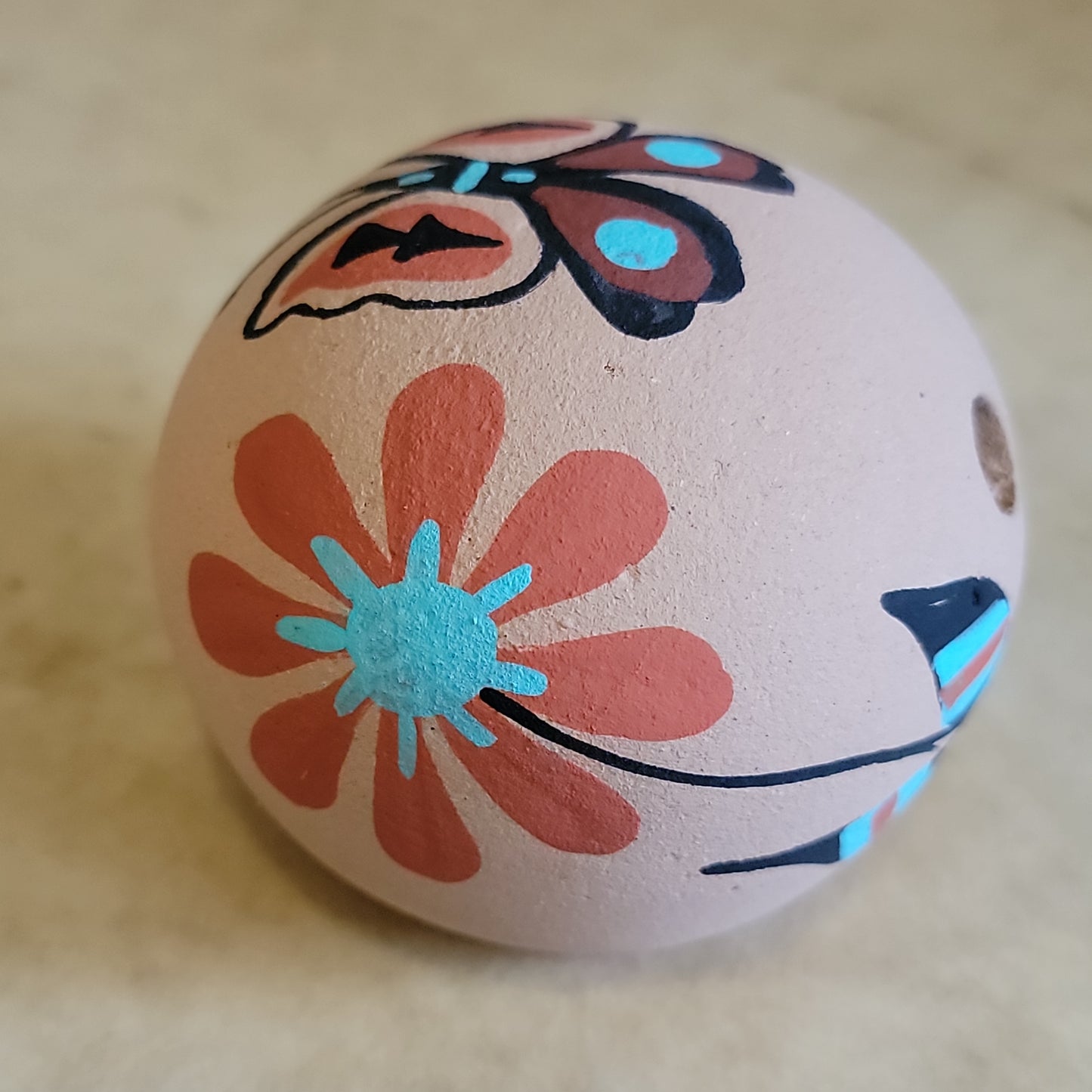 Marie Chinana Jemez Pueblo Pottery Seedbowl