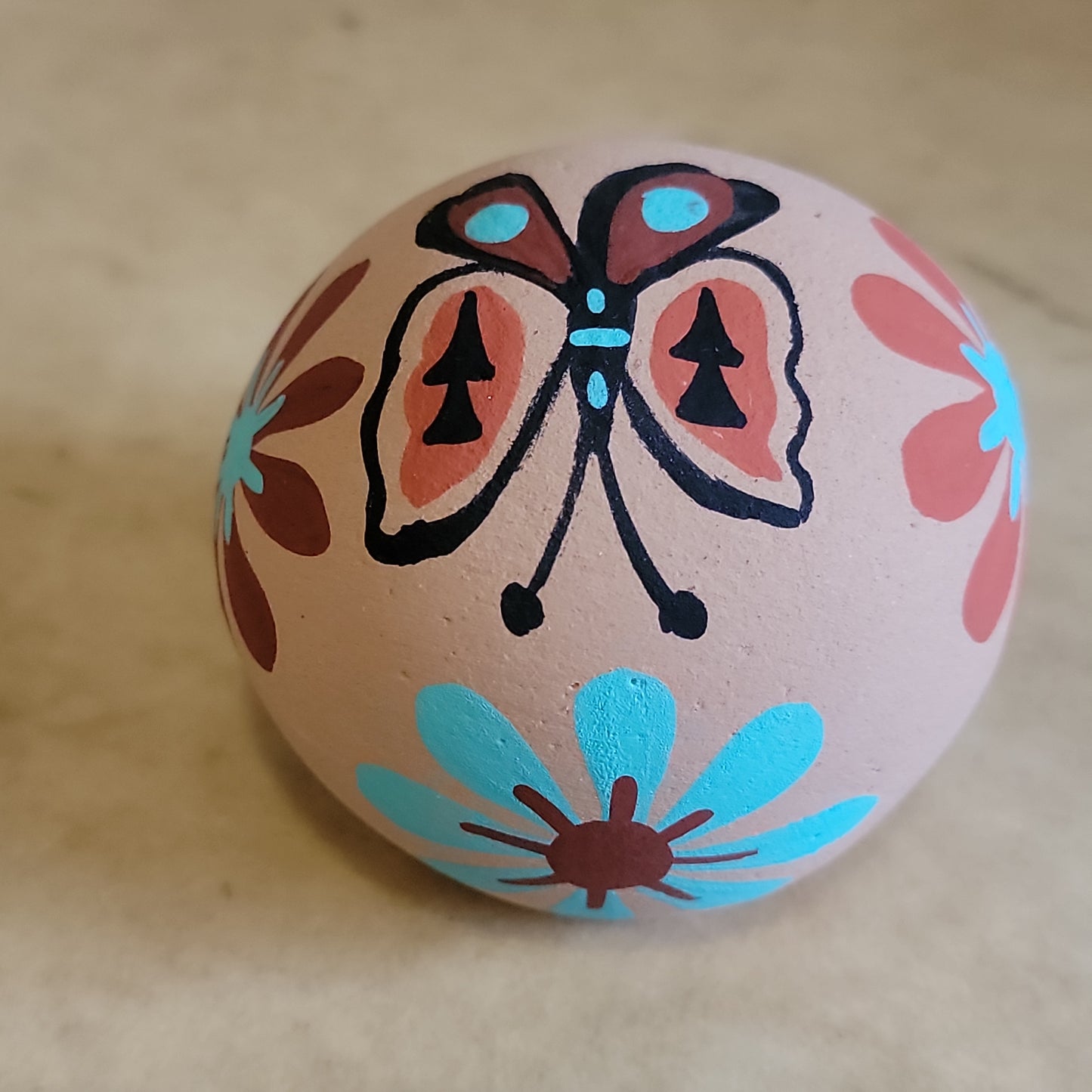 Marie Chinana Jemez Pueblo Pottery Seedbowl