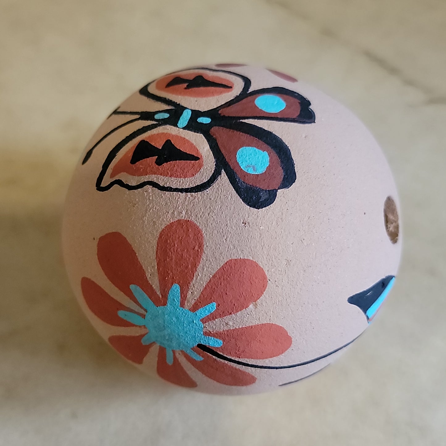 Marie Chinana Jemez Pueblo Pottery Seedbowl