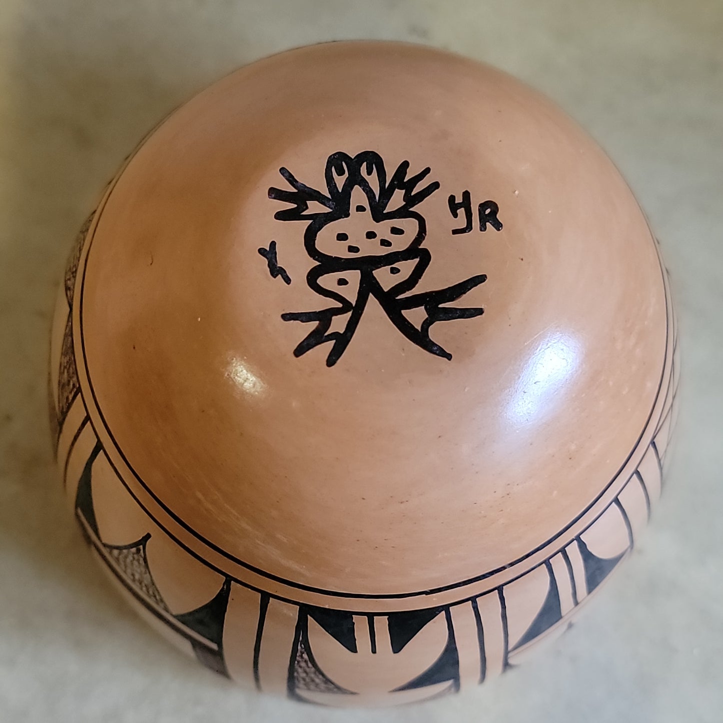 Harrison Jim Jr. (Frogwoman Joy Navasie Family Member) Hopi Pottery