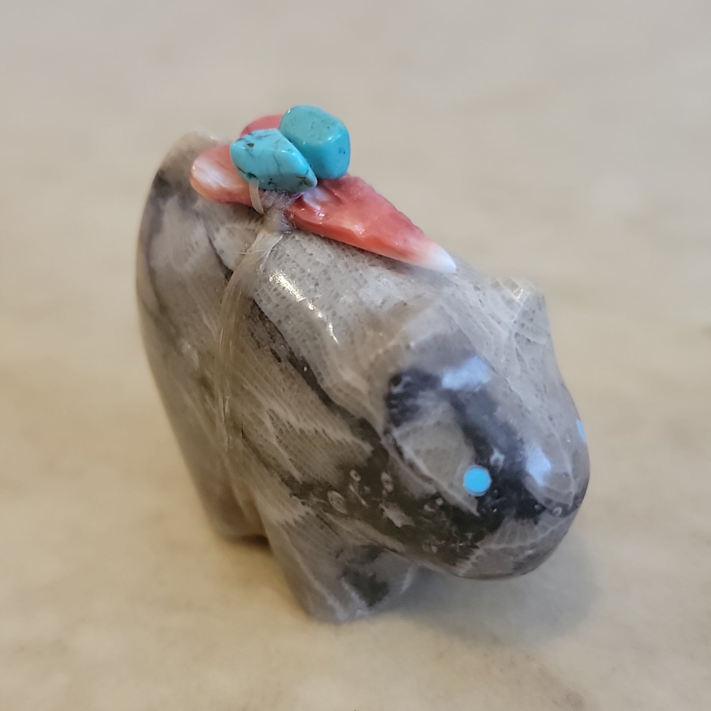 Daphne Quam Petosky Mountain Lion Zuni Fetish