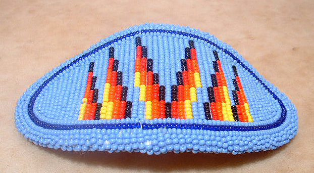 Shoshone Jerolyn Hall Beaded Barrette