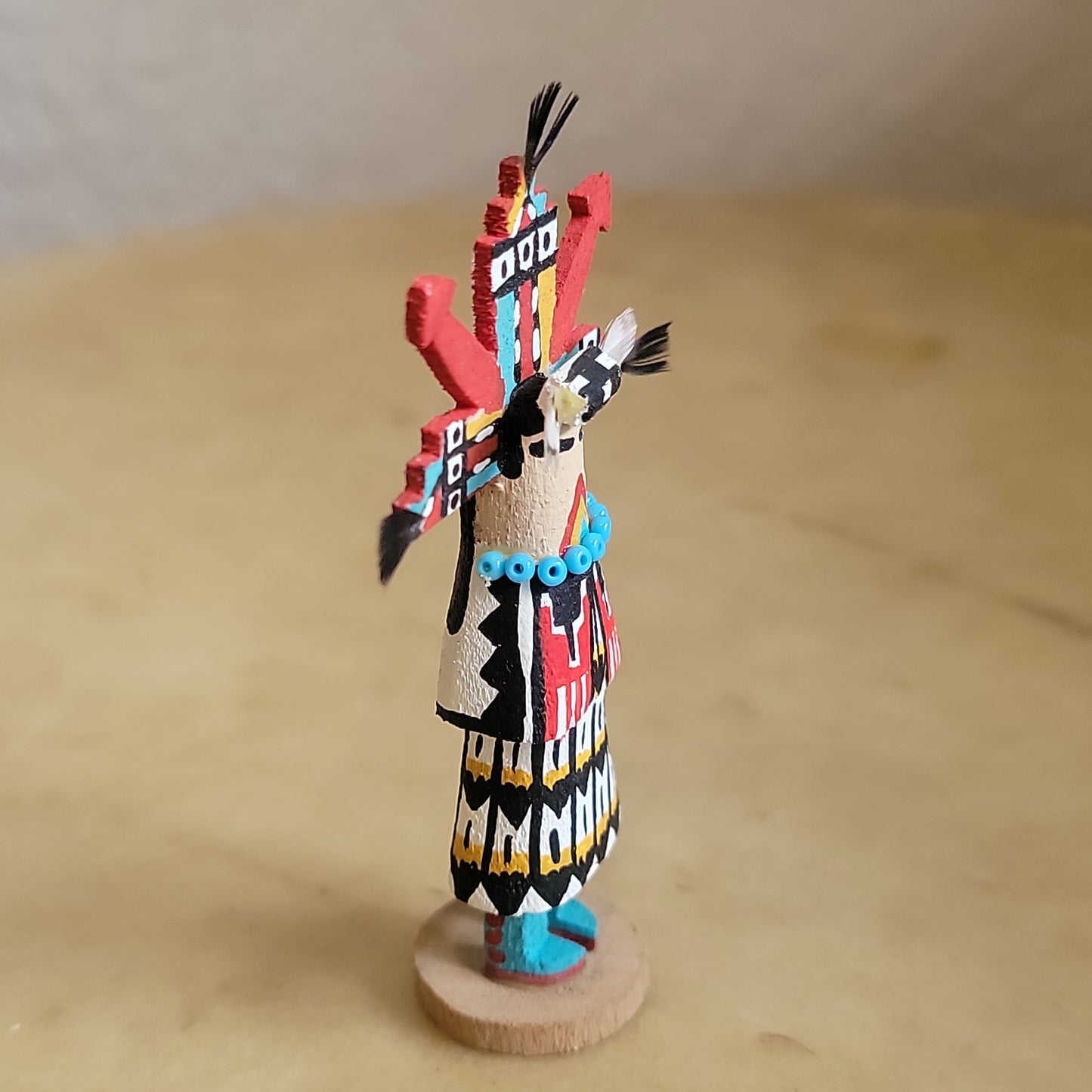 Leonard Martinez Navajo Zuni Cloud Mini Kachina