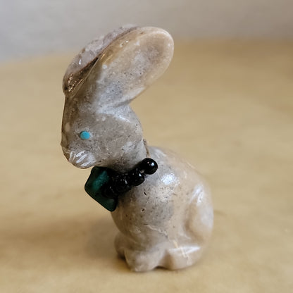 Marble Bunny Rabbit Zuni Fetish