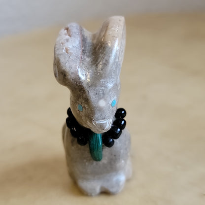 Marble Bunny Rabbit Zuni Fetish