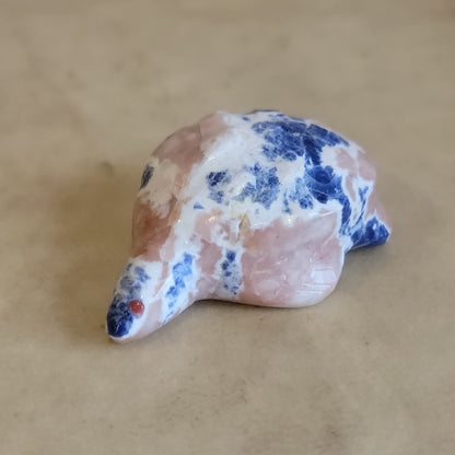 Sodalite Turtle/ Tortoise Zuni Fetish