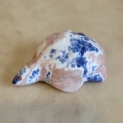 Sodalite Turtle/ Tortoise Zuni Fetish