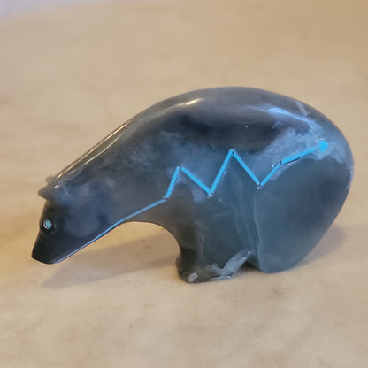 Spirit Stone Medicine Bear Zuni Fetish