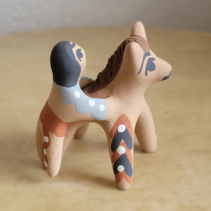 Felicia Fragua Jemez Pueblo Pottery Pony and Boy