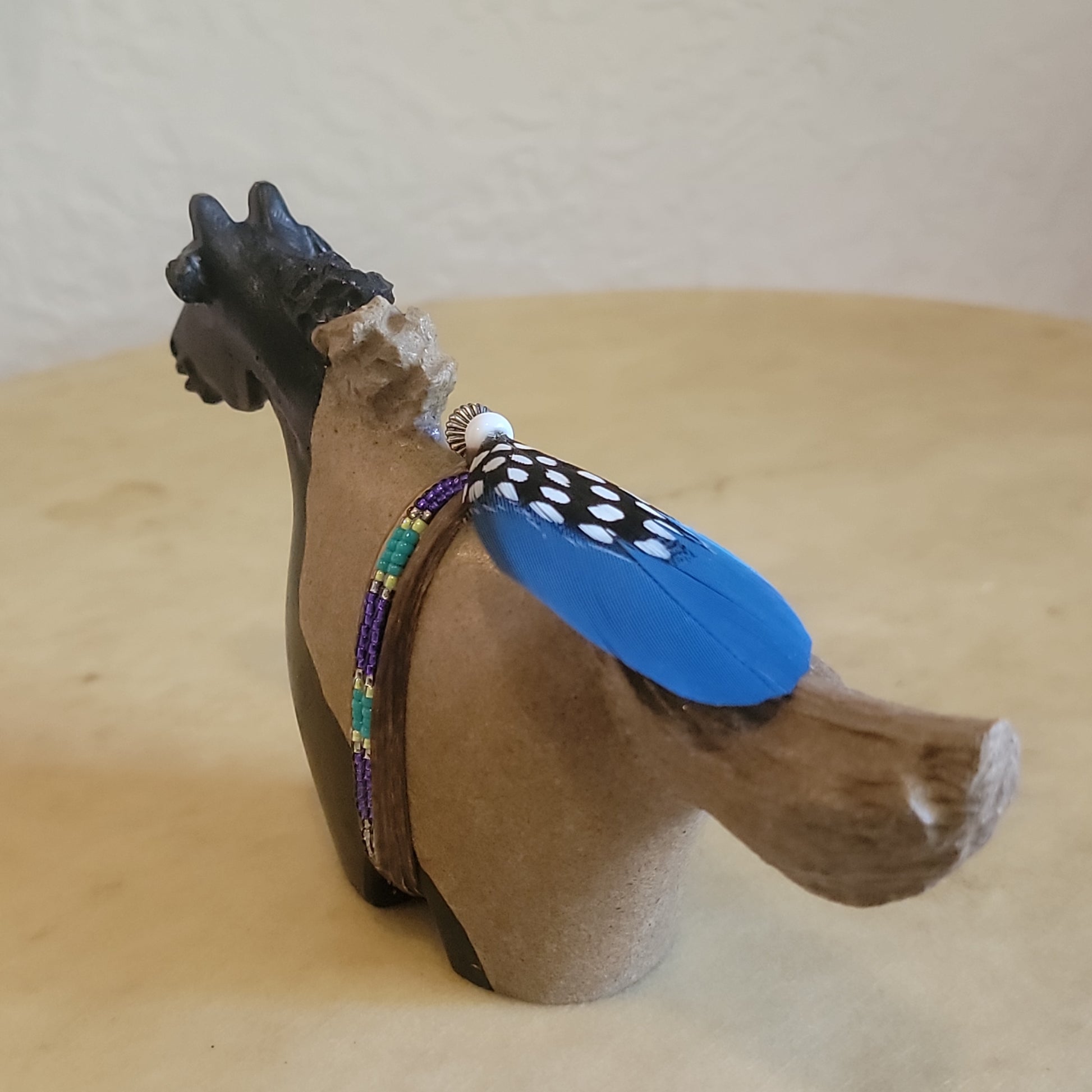 Harold Davidson Navajo "Paint" Running Horse Zuni Fetish