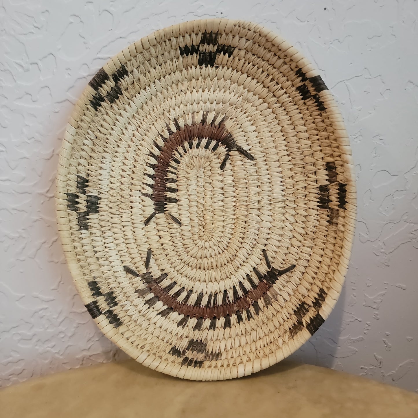 Papago/ Tohono O'Odham Double Centipede Indian Basket