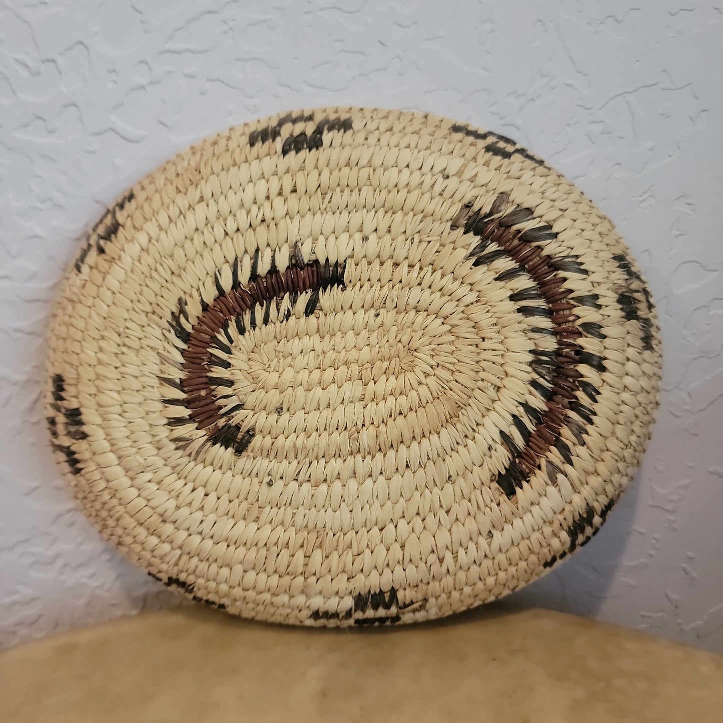 Papago/ Tohono O'Odham Double Centipede Indian Basket