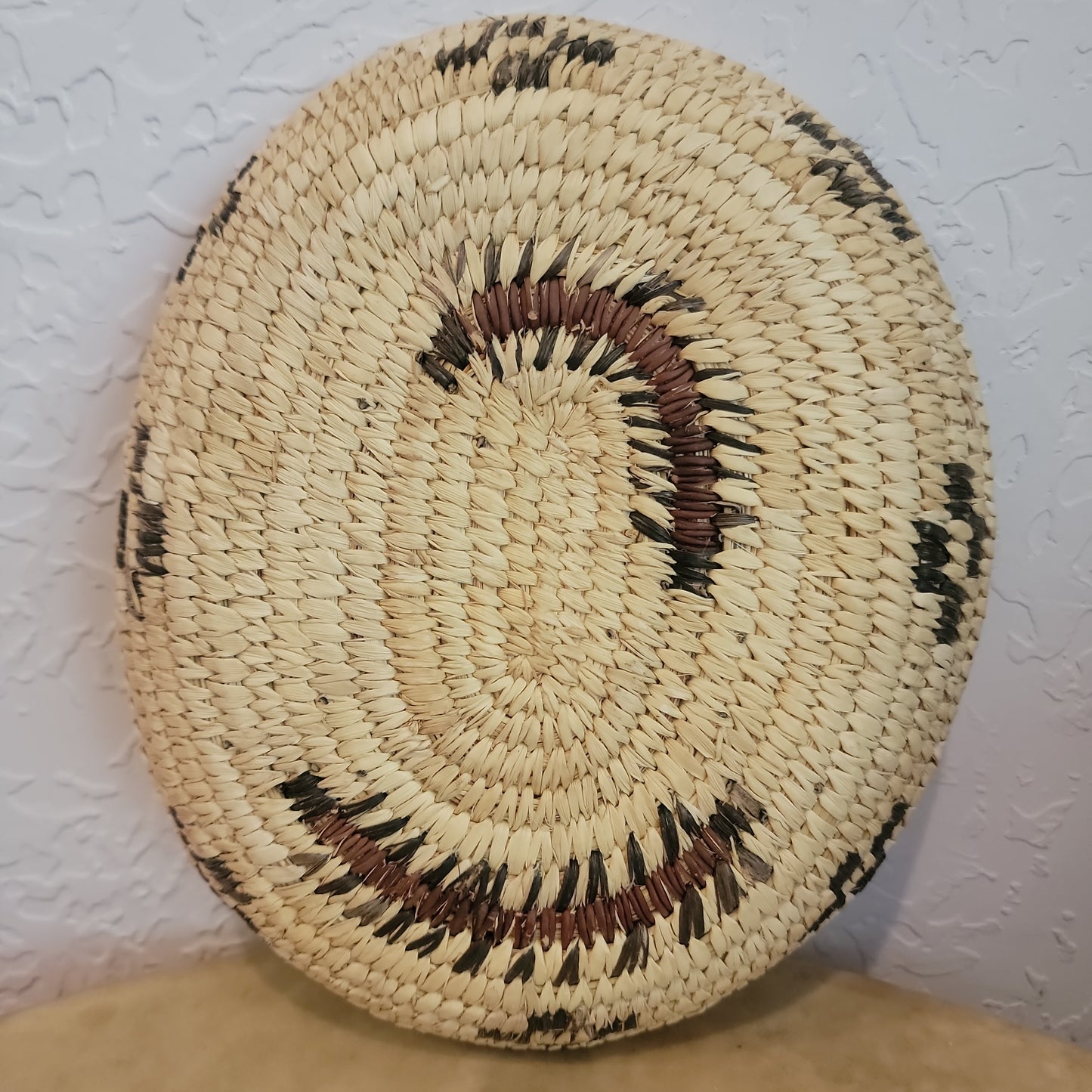 Papago/ Tohono O'Odham Double Centipede Indian Basket