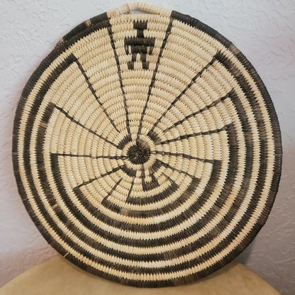 Unbelievable Find!  Large Papago Tohono O'Odham "Man in the Maze" Indian Basket