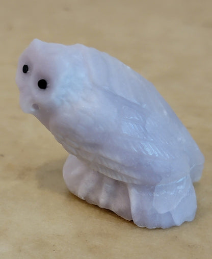 Fluorite Zuni Fetish Owl