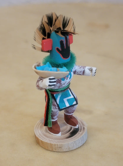 Adrian Leon Hopi Pot Carrier "Matya" Hopi Kachina