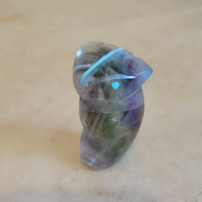 Fluorite Bunny Rabbit  Zuni Fetish