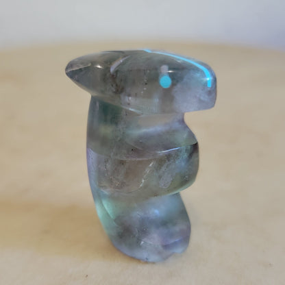 Fluorite Bunny Rabbit  Zuni Fetish