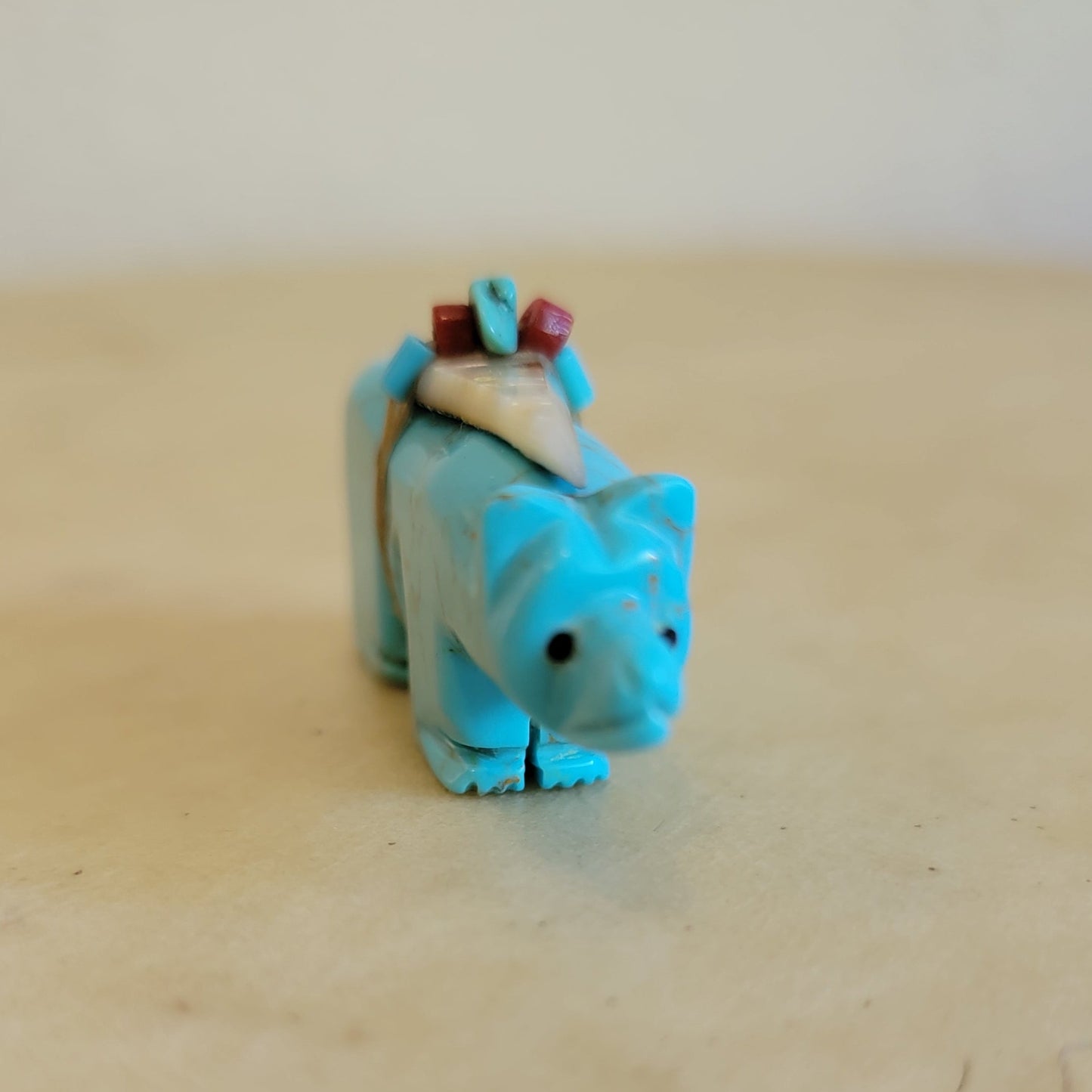 Turquoise Zuni Fetish Bear