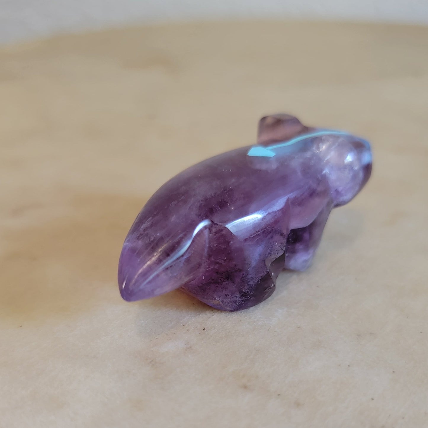 Fluorite Badger Zuni Fetish