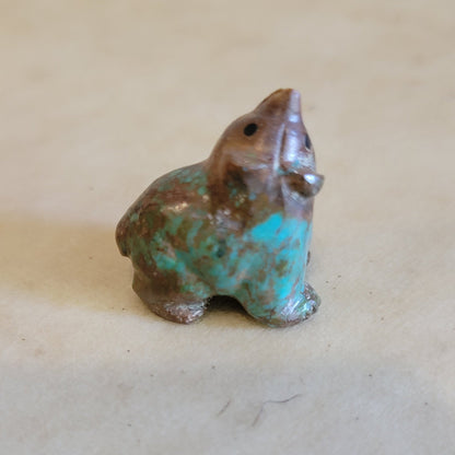 Turquoise Navajo Bear Cub Zuni Fetish