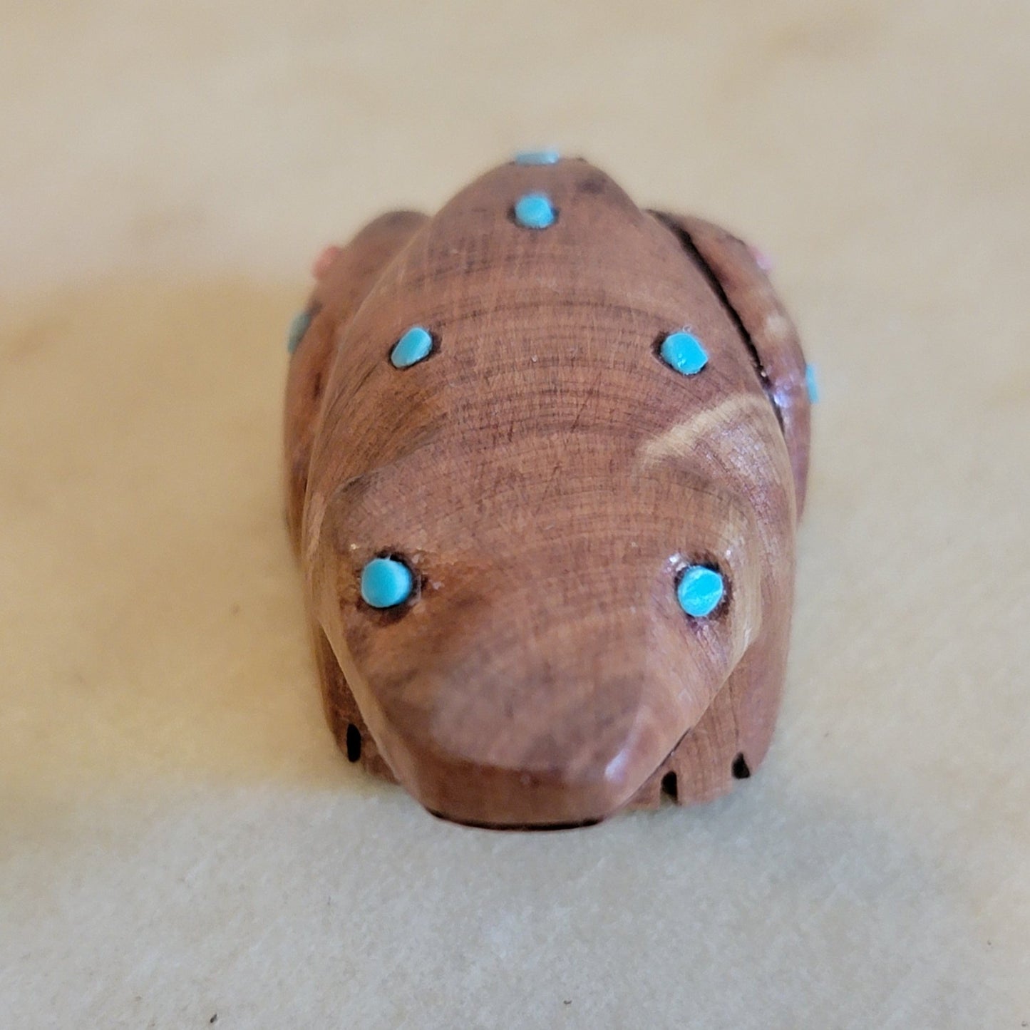 Cedar Frog Zuni Fetish