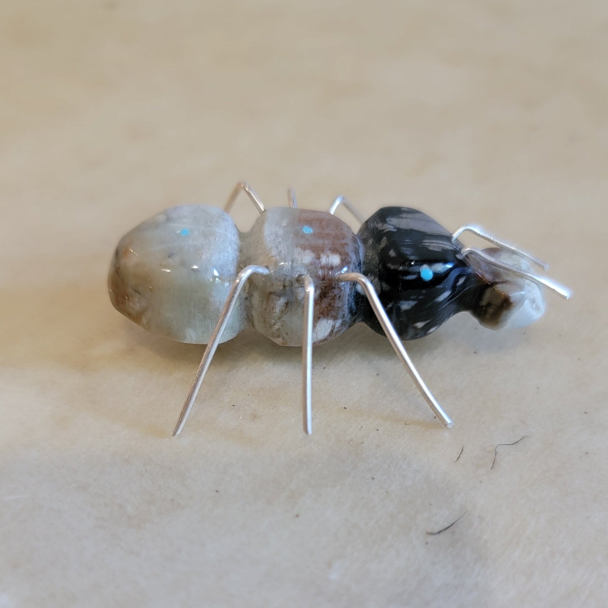 Picasso Marble Ant Zuni Fetish