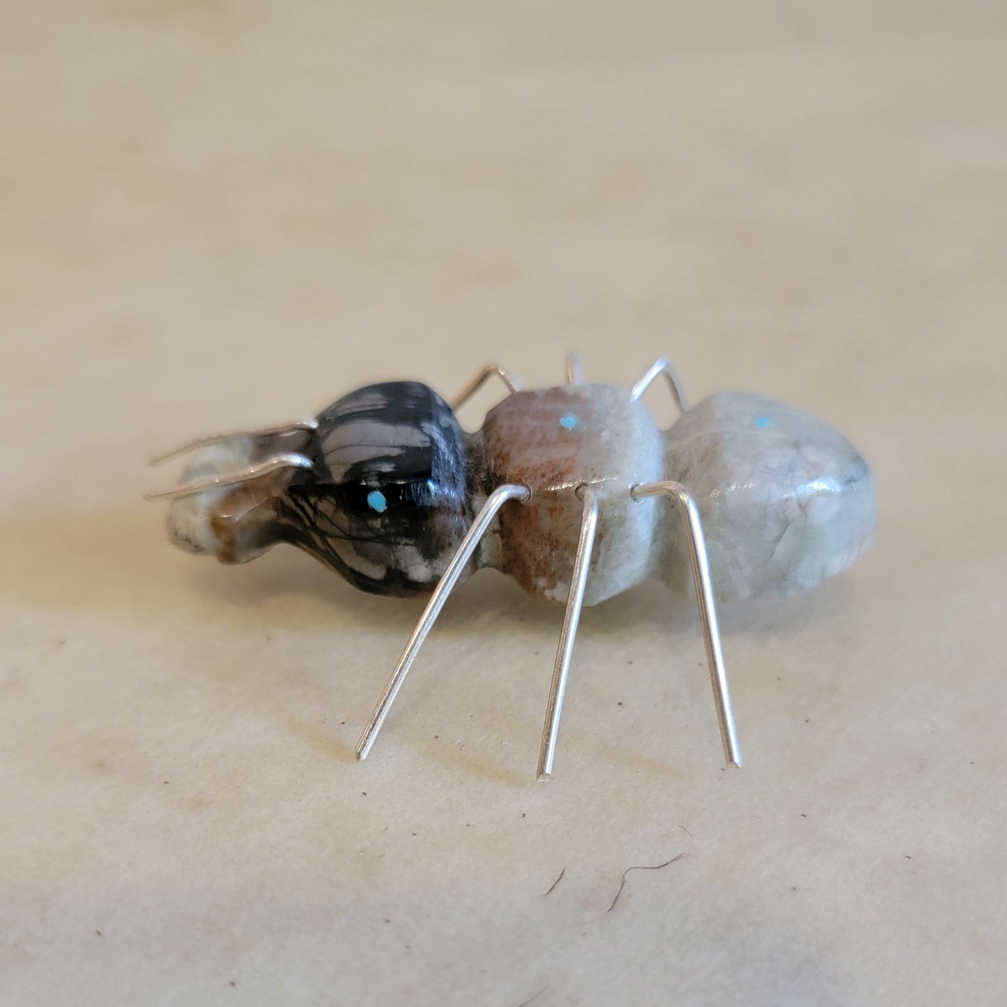 Picasso Marble Ant Zuni Fetish