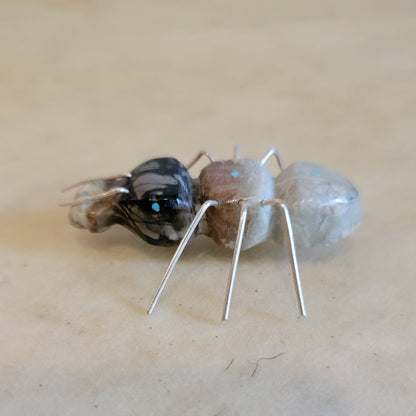 Picasso Marble Ant Zuni Fetish