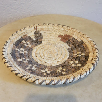 Rattlesnake  Papago/Tohono O'Odham Indian Basket