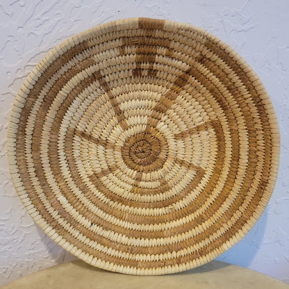 Amazing Man in the Maze Papago/ Tohono O'Odham Indian Basket