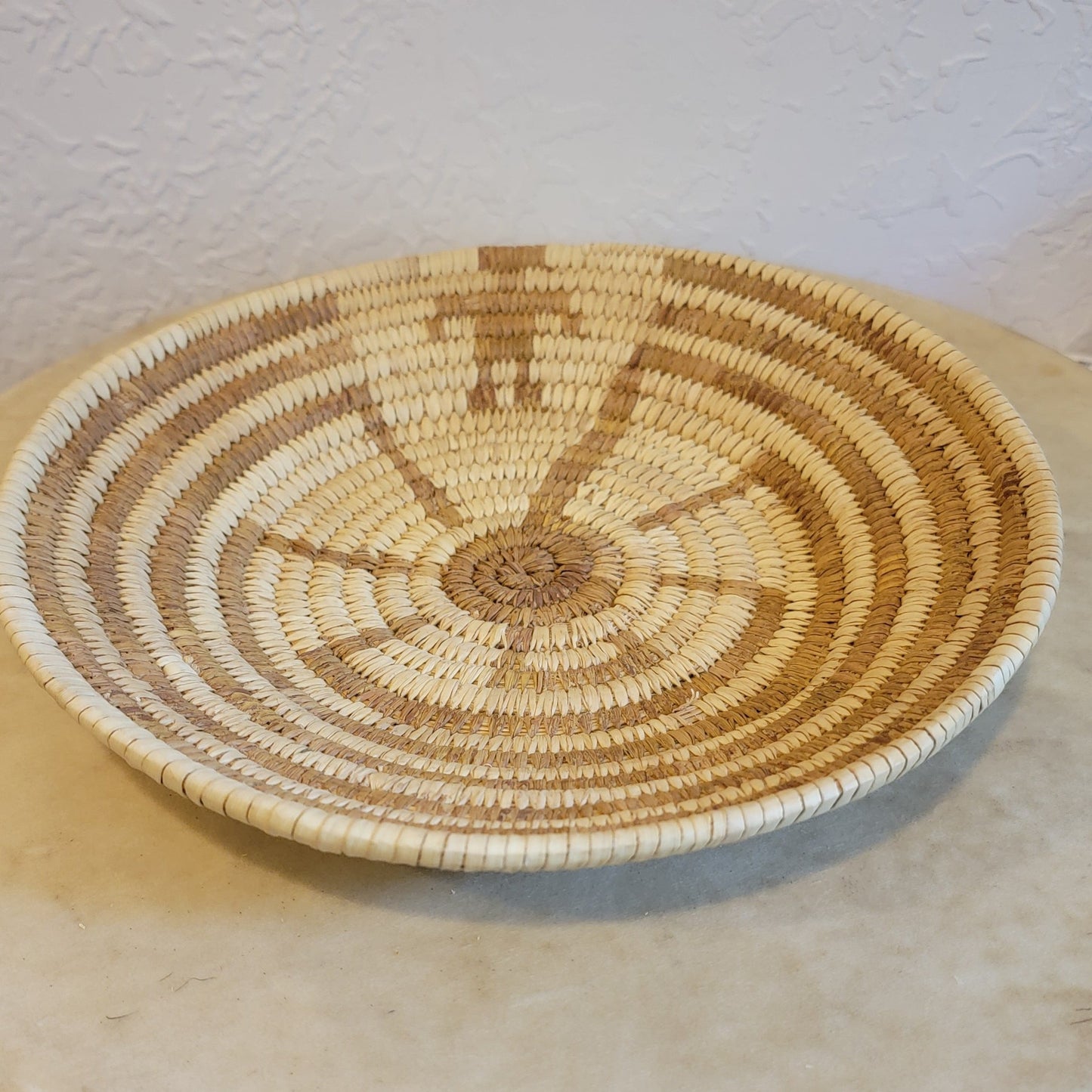 Amazing Man in the Maze Papago/ Tohono O'Odham Indian Basket