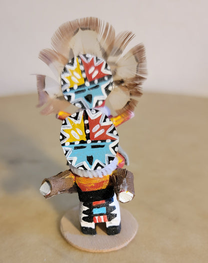 Zuni Sun Navajo Miniature Piggy Back Kachinas