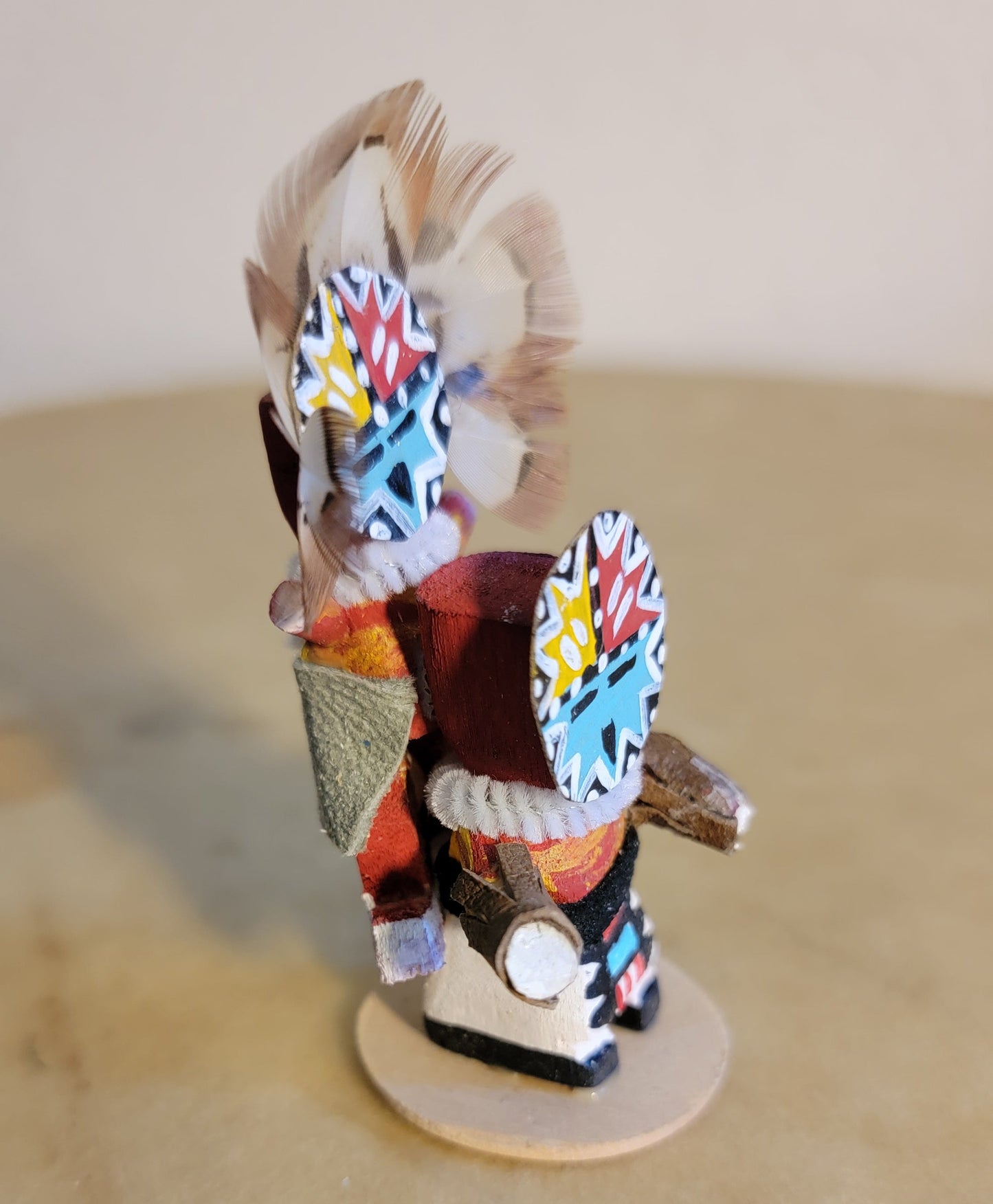 Zuni Sun Navajo Miniature Piggy Back Kachinas