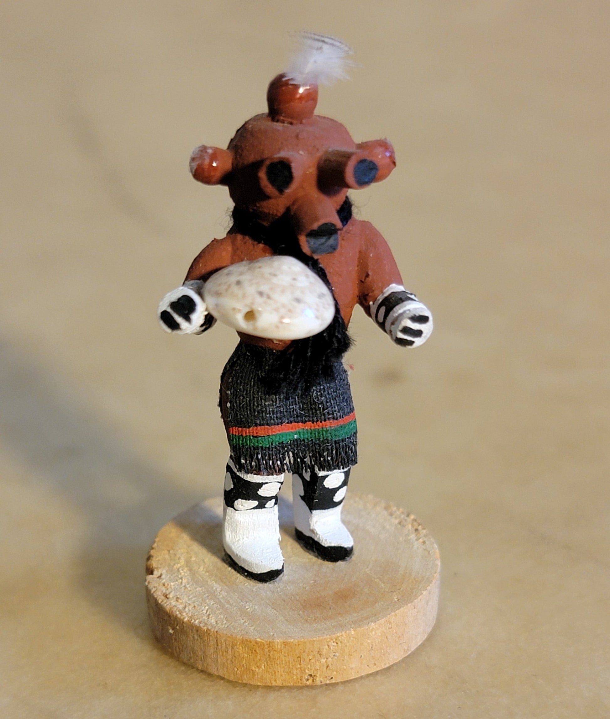 Miniature Hopi Mudhead Clown Kachina